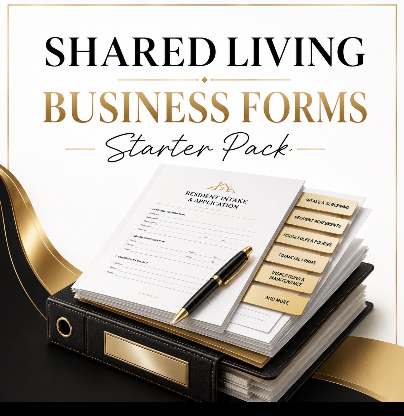 Shared Living Business Forms Starter Pack